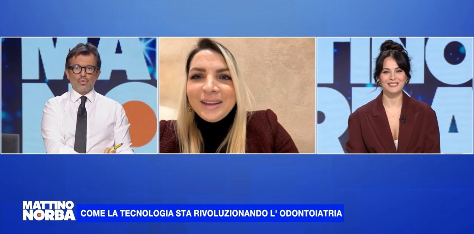 Golden Dental Clinic in Mattino Norba, Telenorba