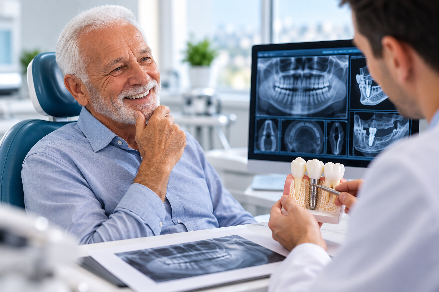 Impianti dentali dopo i 70 anni e valutazione implantologica del paziente